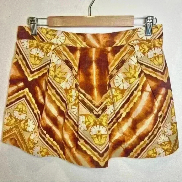 Free People Women's Kendra Cotton Printed Strapless Top Size X-Small - Picture 3 of 15